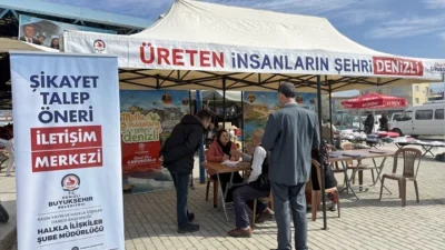  Denizli Büyükşehir Belediyesi, vatandaşlarla