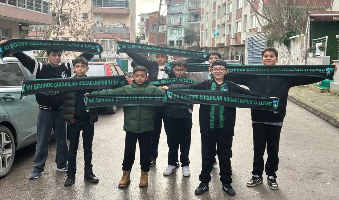 Kocaeli’de milyonları etkileyen o çocuklara büyük jest! Kocaelispor’un Gaziantep FK galibiyetinde
