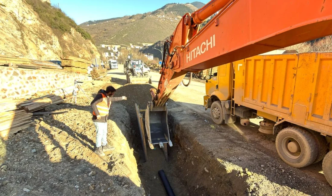 Trabzon Maçka’ya dev altyapı hamlesi Trabzon Büyükşehir Belediyesi, Maçka