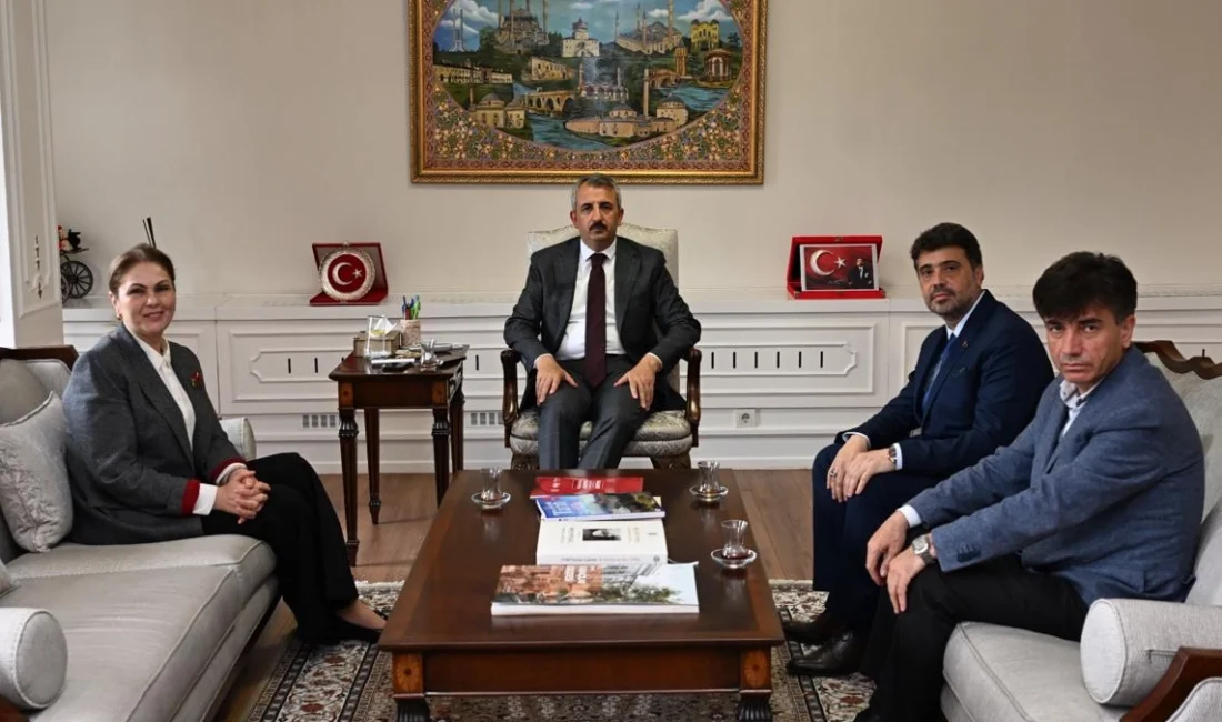 Edirne ve Keşan’ın projelerini Vali Sezer’le görüştüler Edirne genelinde ve