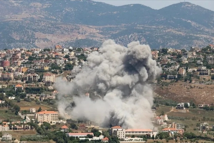 Hizbullah’tan İsrail’e 16 füzeli misilleme Lübnan ile İsrail