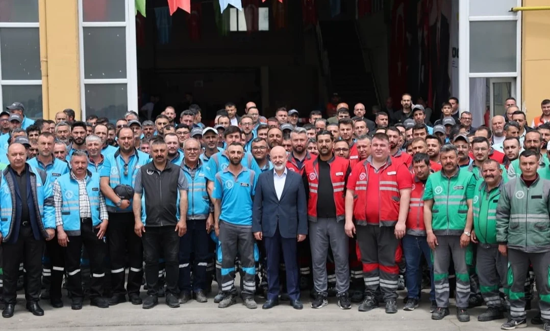 Kayseri Kocasinan’da bayramlaşma zamanı Kayseri Kocasinan Belediye Başkanı
