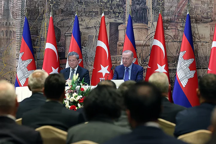 Kamboçya ile 1 milyar dolarlık ticaret hedefi Cumhurbaşkanı Recep Tayyip